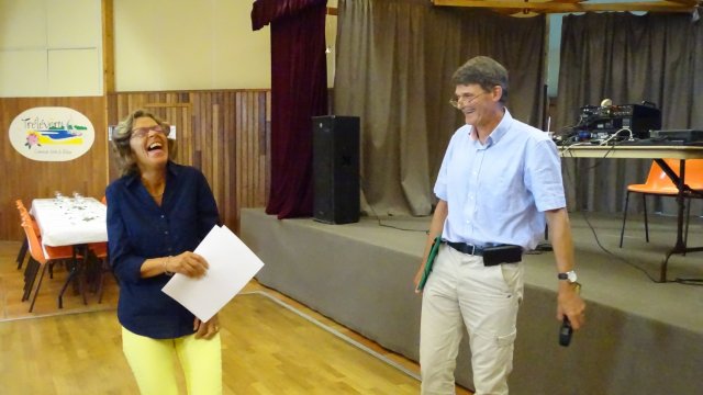 Cérémonie de remise des chèques 2016