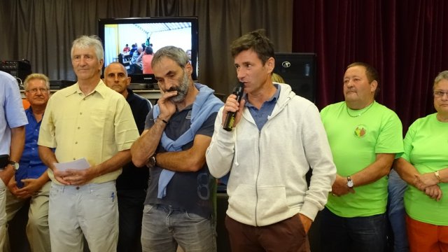 Cérémonie de remise des chèques 2016