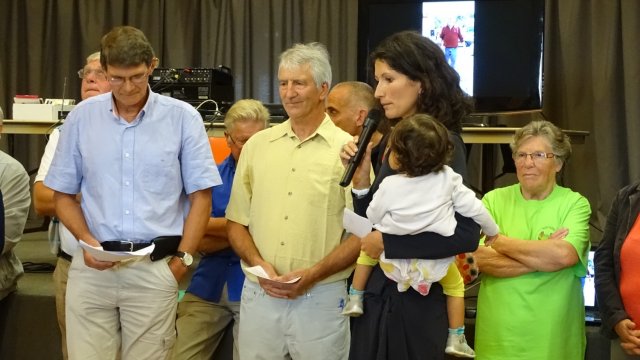 Cérémonie de remise des chèques 2016