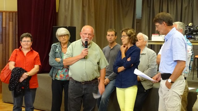 Cérémonie de remise des chèques 2016