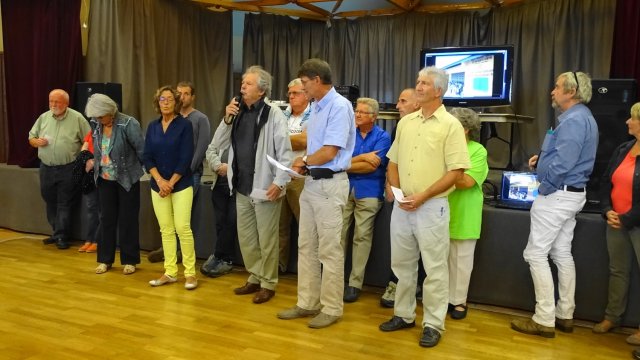 Cérémonie de remise des chèques 2016