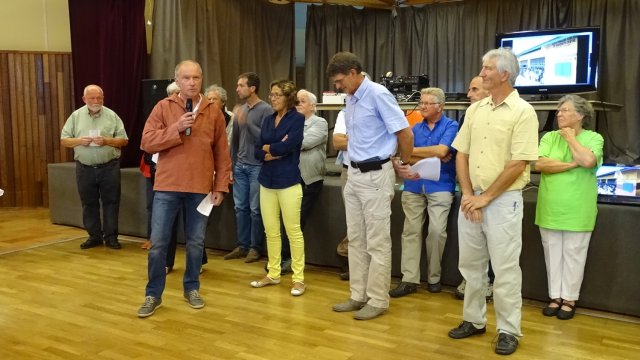 Cérémonie de remise des chèques 2016