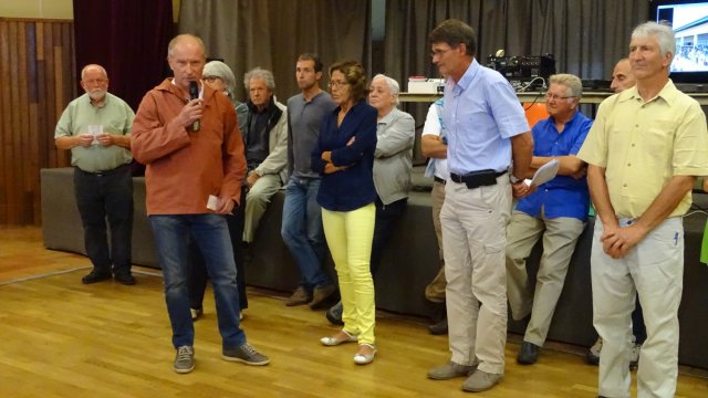Cérémonie de remise des chèques 2016