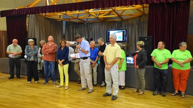Cérémonie de remise des chèques 2016