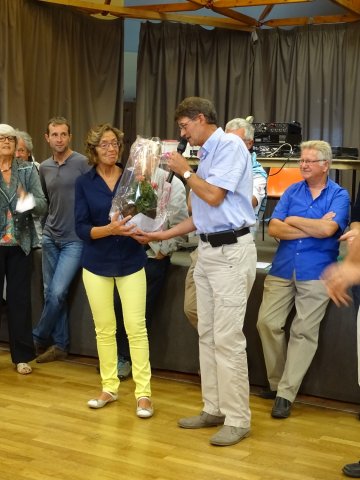 Cérémonie de remise des chèques 2016