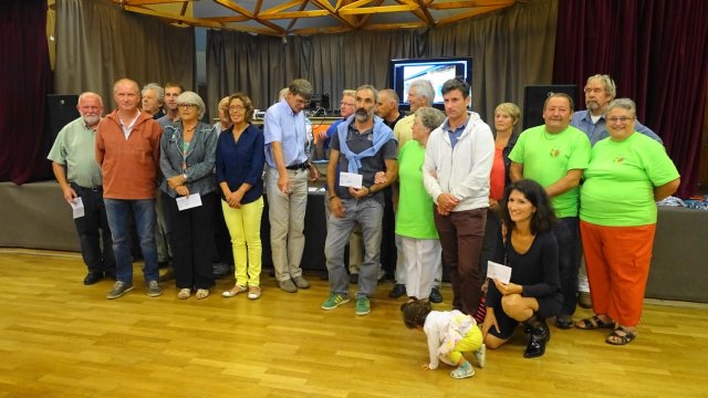 Cérémonie de remise des chèques 2016