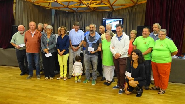 Cérémonie de remise des chèques 2016