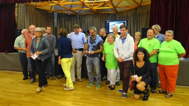 Cérémonie de remise des chèques 2016