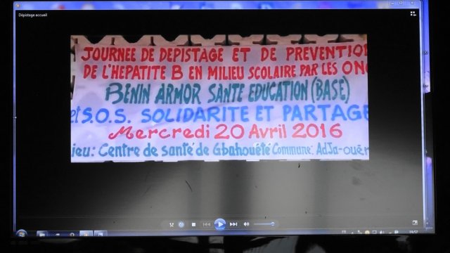 Cérémonie de remise des chèques 2016