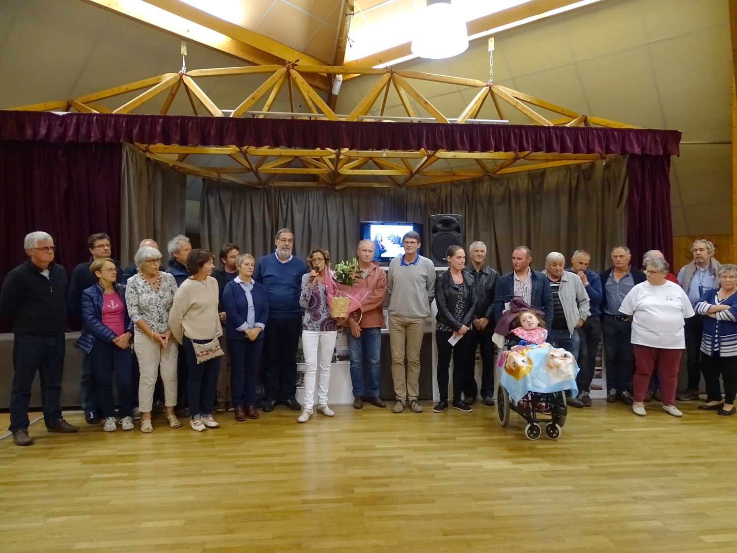 Remise des chèques 2017 aux associations 