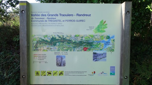 La vallée des Traouiero le 31/8/2017